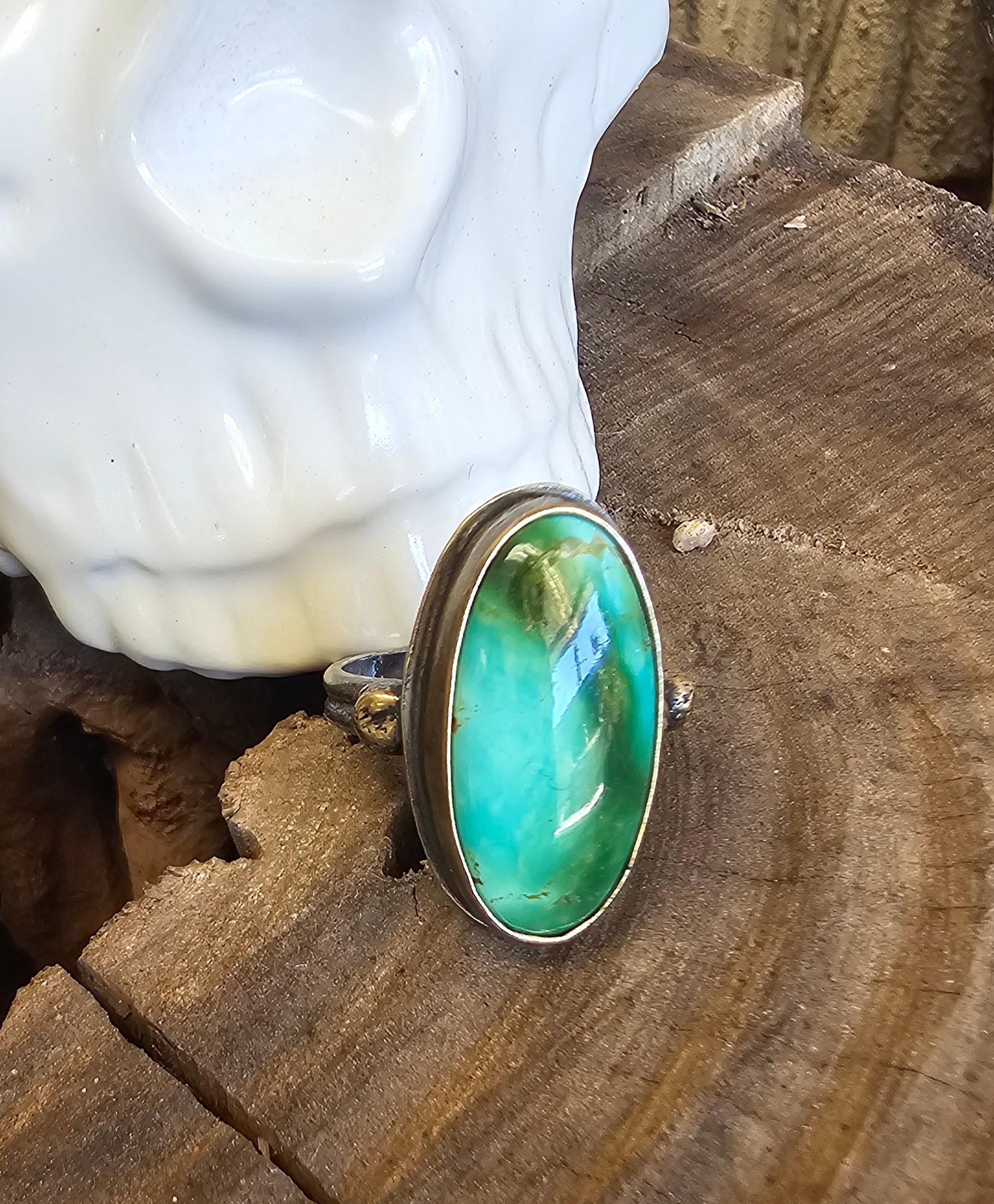 Green Light Of Hope Ring