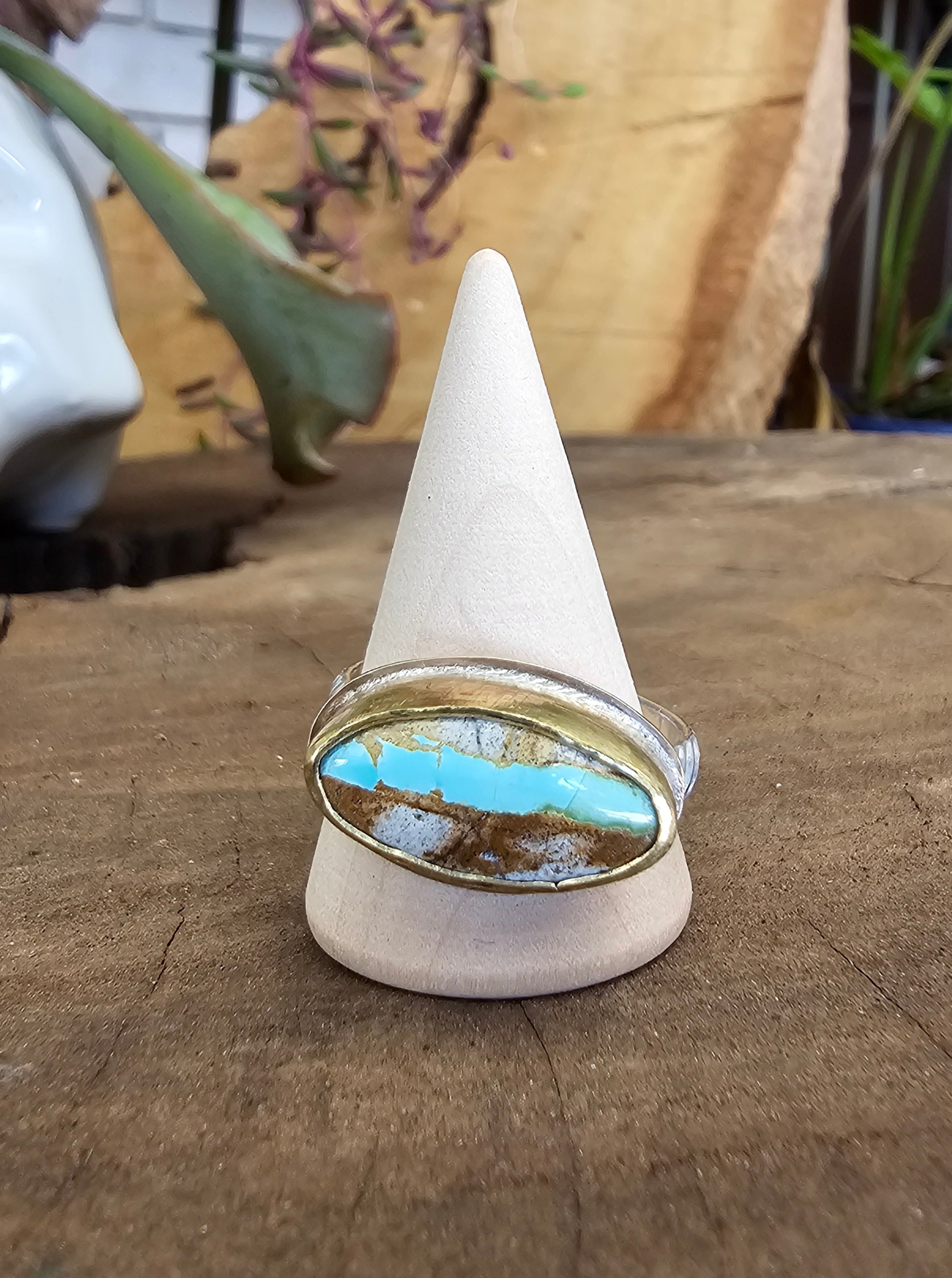 Royston Ribbon Turquoise Ring