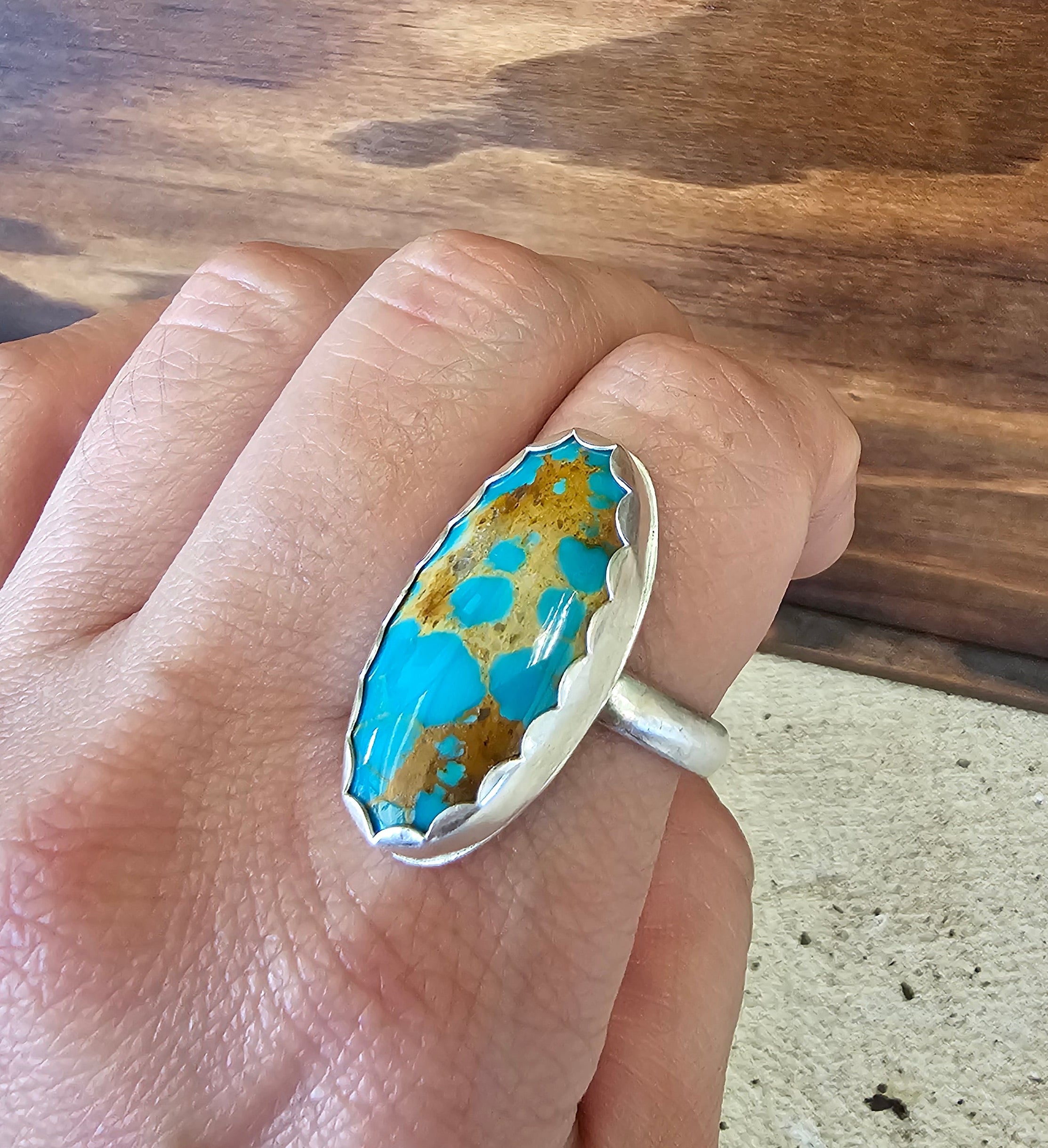 Turquoise (Big) Mountain Ring