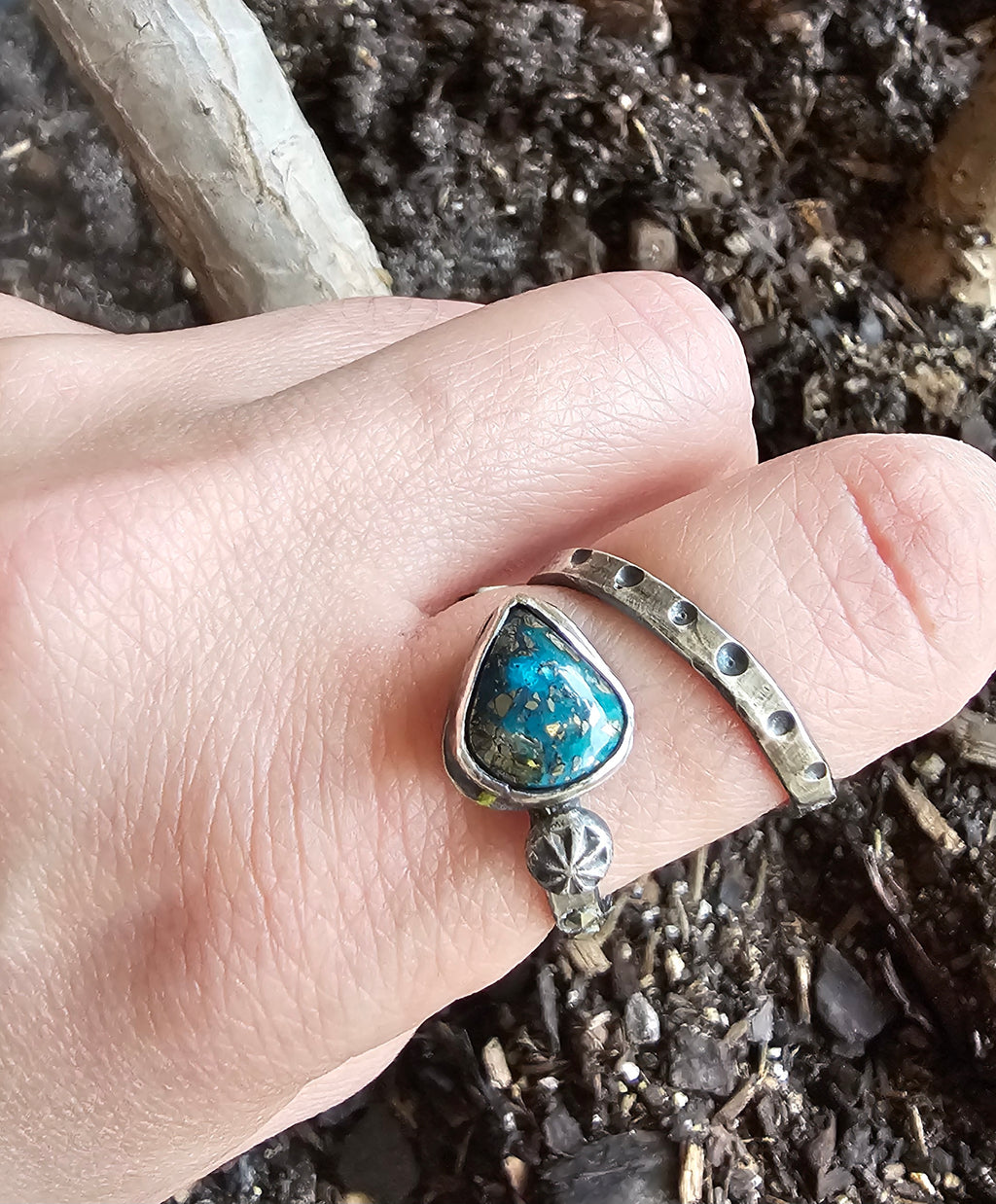 Cosmic Serpent Wrap Ring